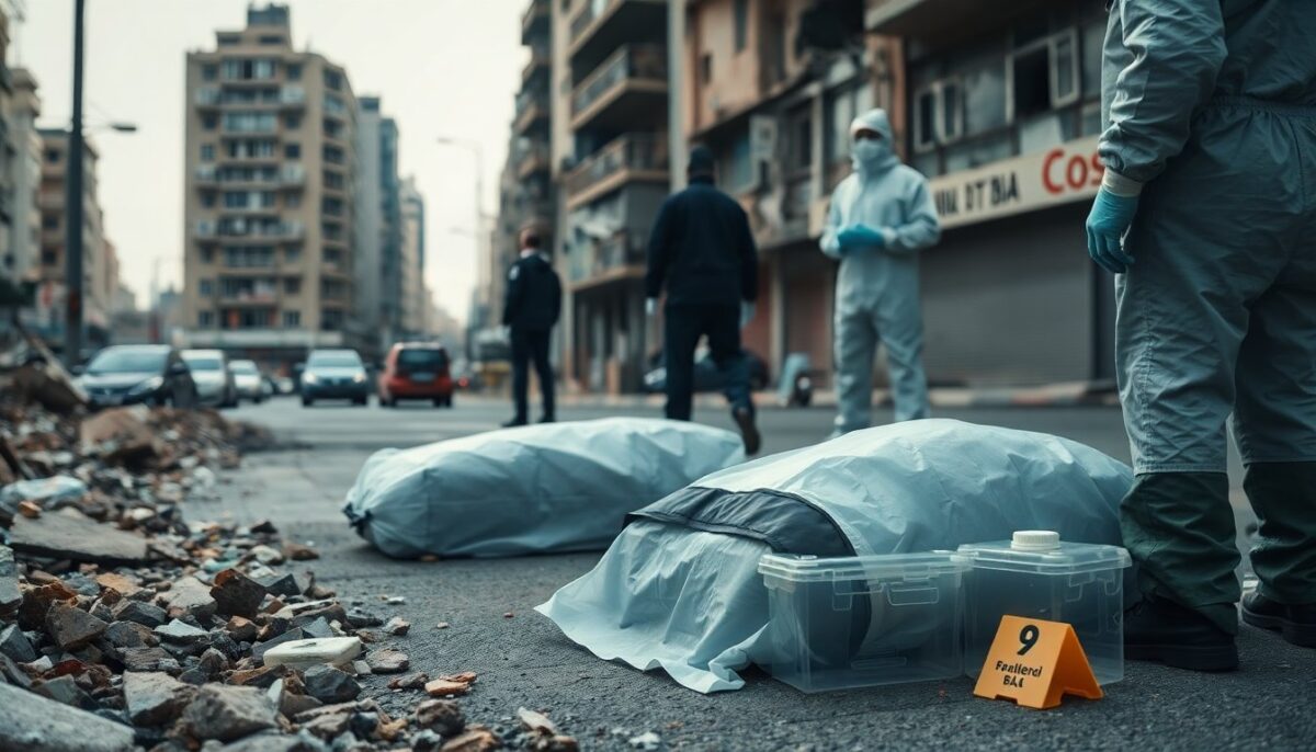 Colpi su Beirut e verifica dei danni: sei vittime, feriti e rilievi istituzionali