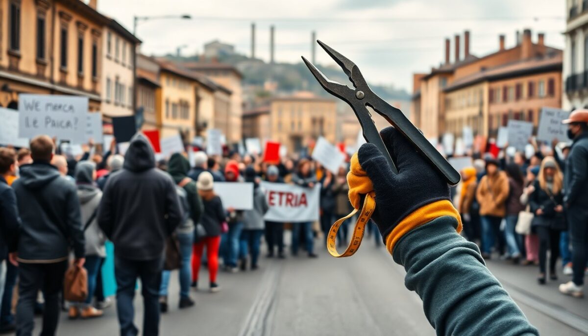 Contromanifestazione a Prato: operai, studenti e città uniti contro la remigrazione