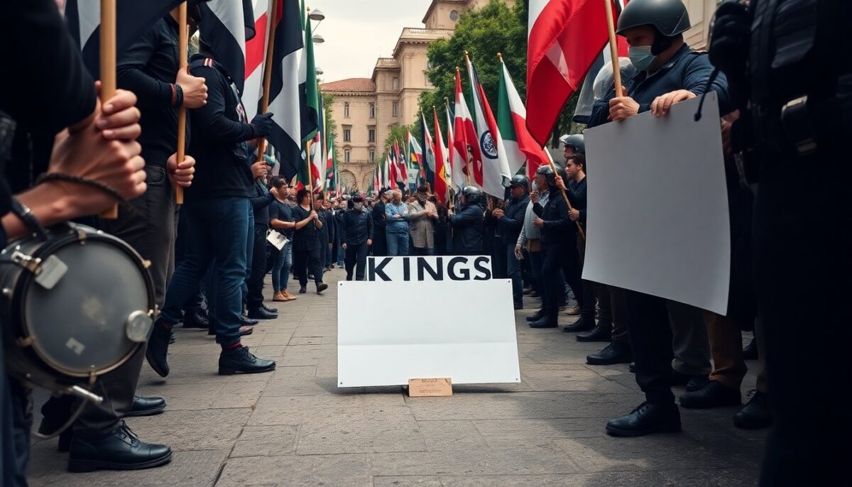 Corteo No Kings a Roma: partecipazione, controlli e il caso Ilaria Salis