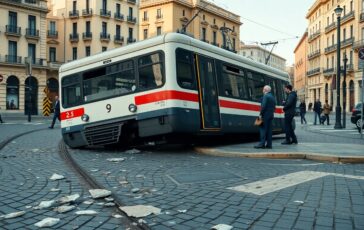 deragliamento tram a milano acquisiti i video sotto esame il dispositivo uomo morto 1772371695 364x230