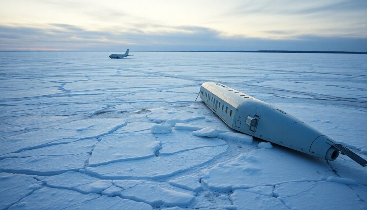 Dispositivo volante non identificato recuperato su un lago al confine con la Russia