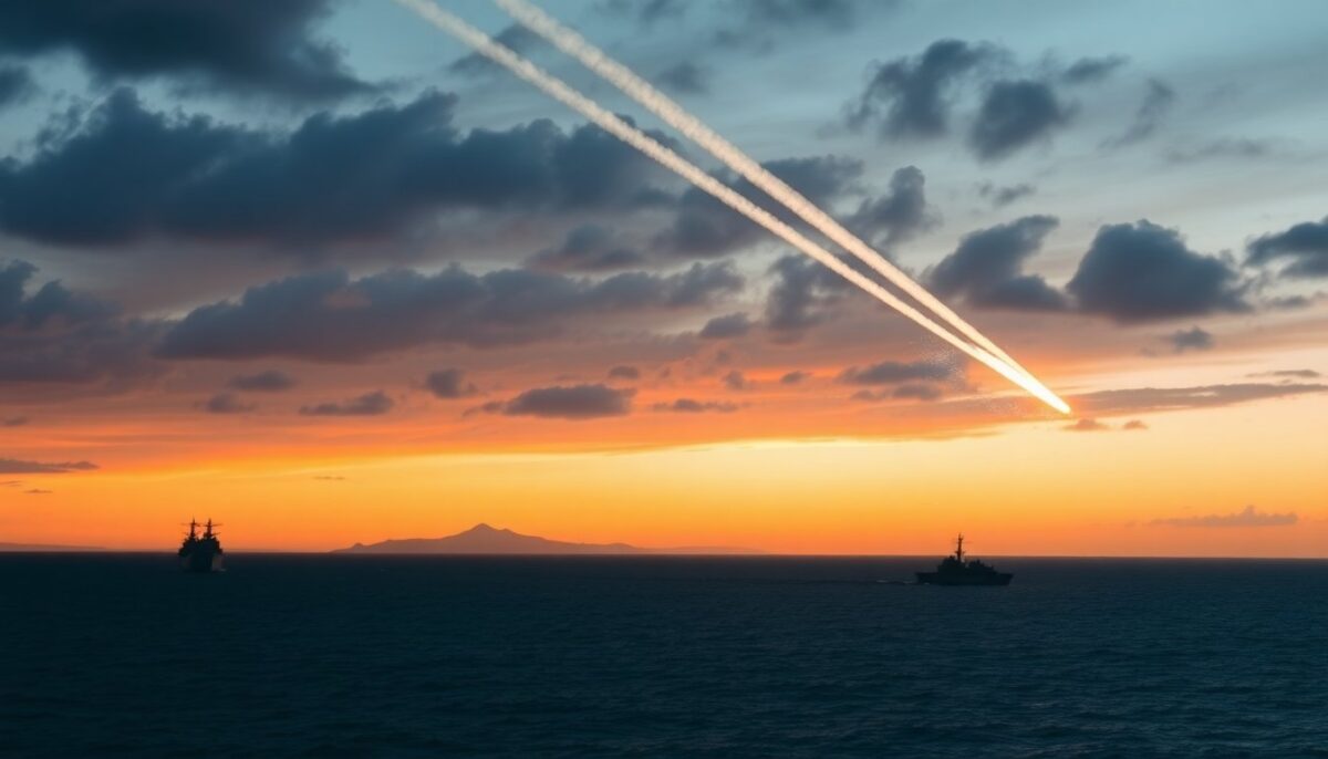 Due missili diretti a Diego Garcia non centrano l'obiettivo, uno viene intercettato
