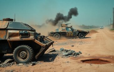 esercito sudanese riprende bara distrutti blindati e decine di morti tra le rsf 1772782836 364x230