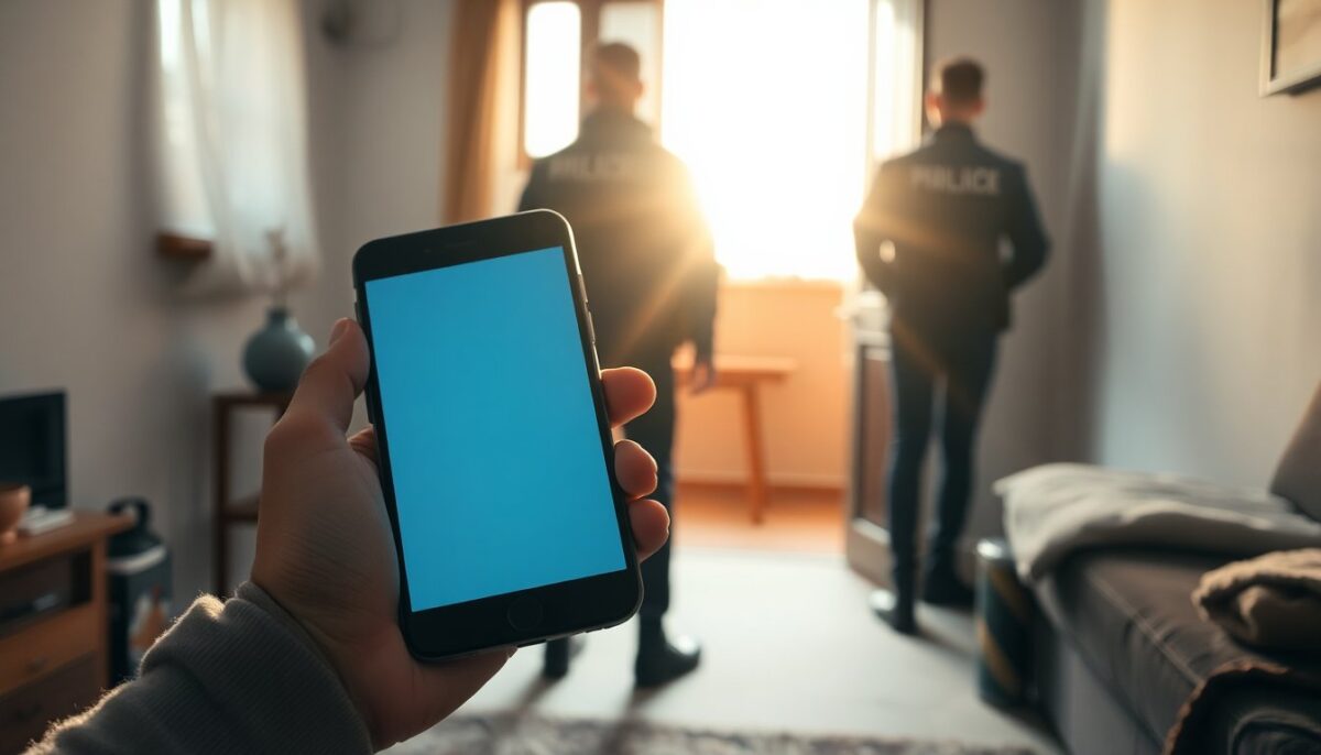 Ex compagno arrestato a Casal di Principe dopo che la vittima ha inviato un messaggio di aiuto