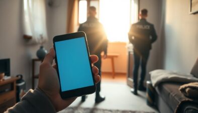 Ex compagno arrestato a Casal di Principe dopo che la vittima ha inviato un messaggio di aiuto