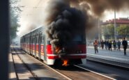 fiamma e fumo su un tram in periferia di milano cosa e successo 1773227414