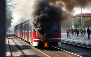 fiamma e fumo su un tram in periferia di milano cosa e successo 1773227414 364x230