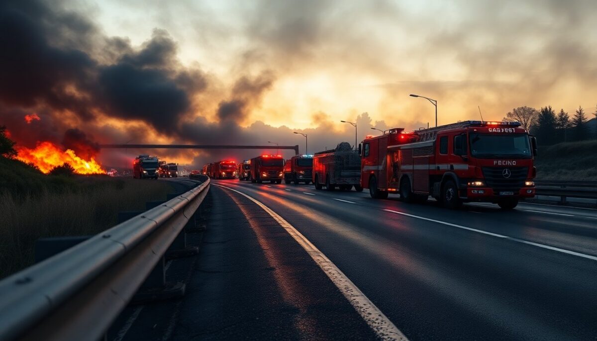Fiamme a Sasso Marconi, sette squadre dei vigili del fuoco al lavoro