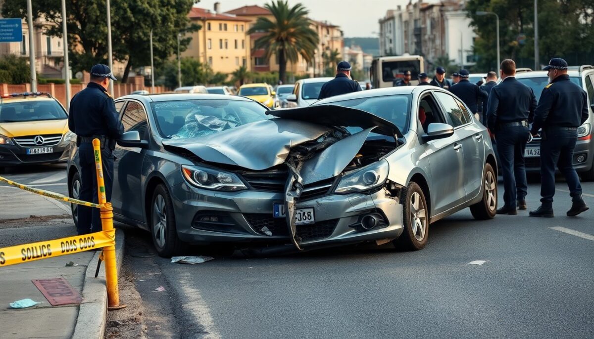 Fuga dopo l'alt della polizia a Roma: scontro frontale con tre vittime