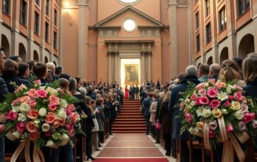 funerali di enrica bonaccorti la chiesa degli artisti piena di persone e ricordi 1773572428 364x230