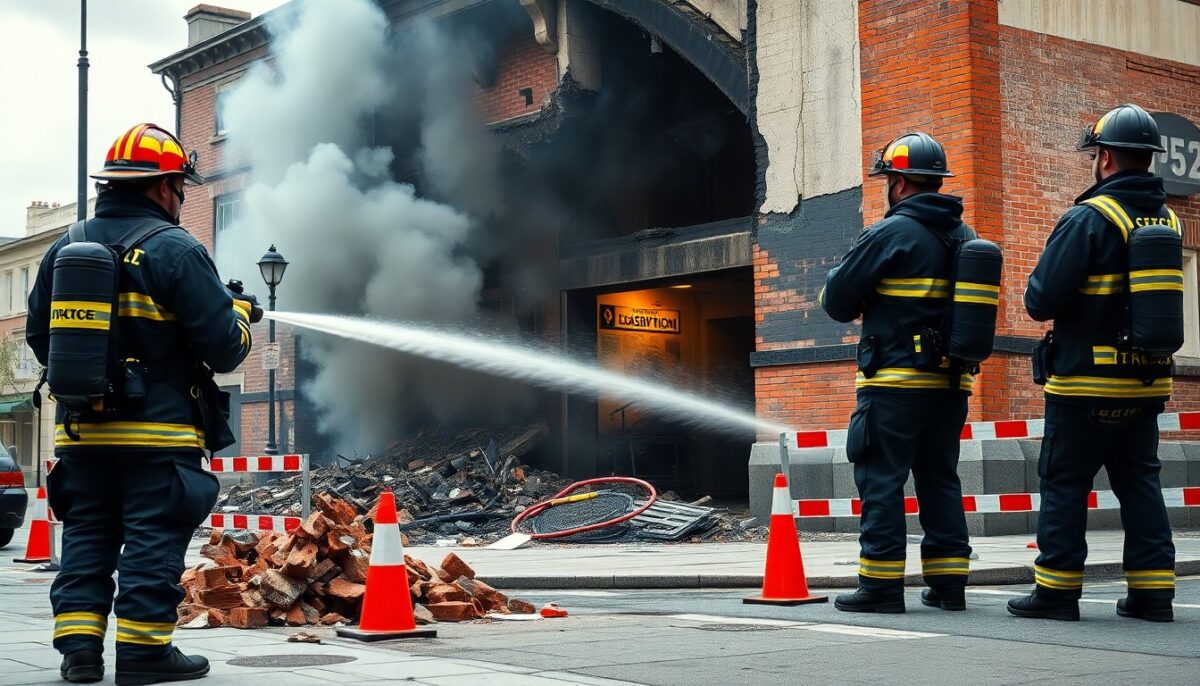 Grande incendio in un negozio di sigarette elettroniche causa danni alla stazione centrale di Glasgow