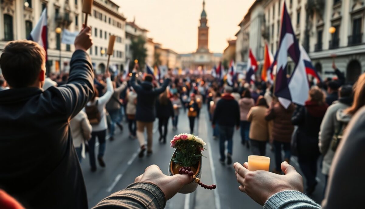 La marcia di Libera a Torino per la verità e la giustizia