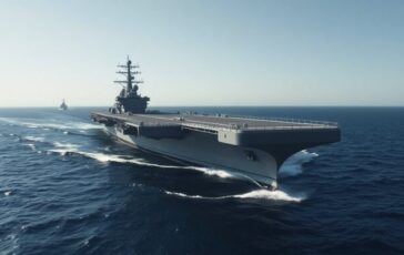 macron manda la charles de gaulle nel mediterraneo e chiede de escalation diplomatica 1772568519 364x230