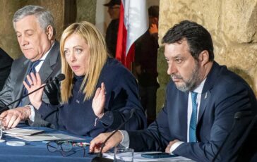 meloni salvini tajani 364x230