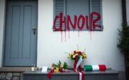 minacce a michele bisceglia scritte sulla casa della madre e solidarieta istituzionale 1774258175
