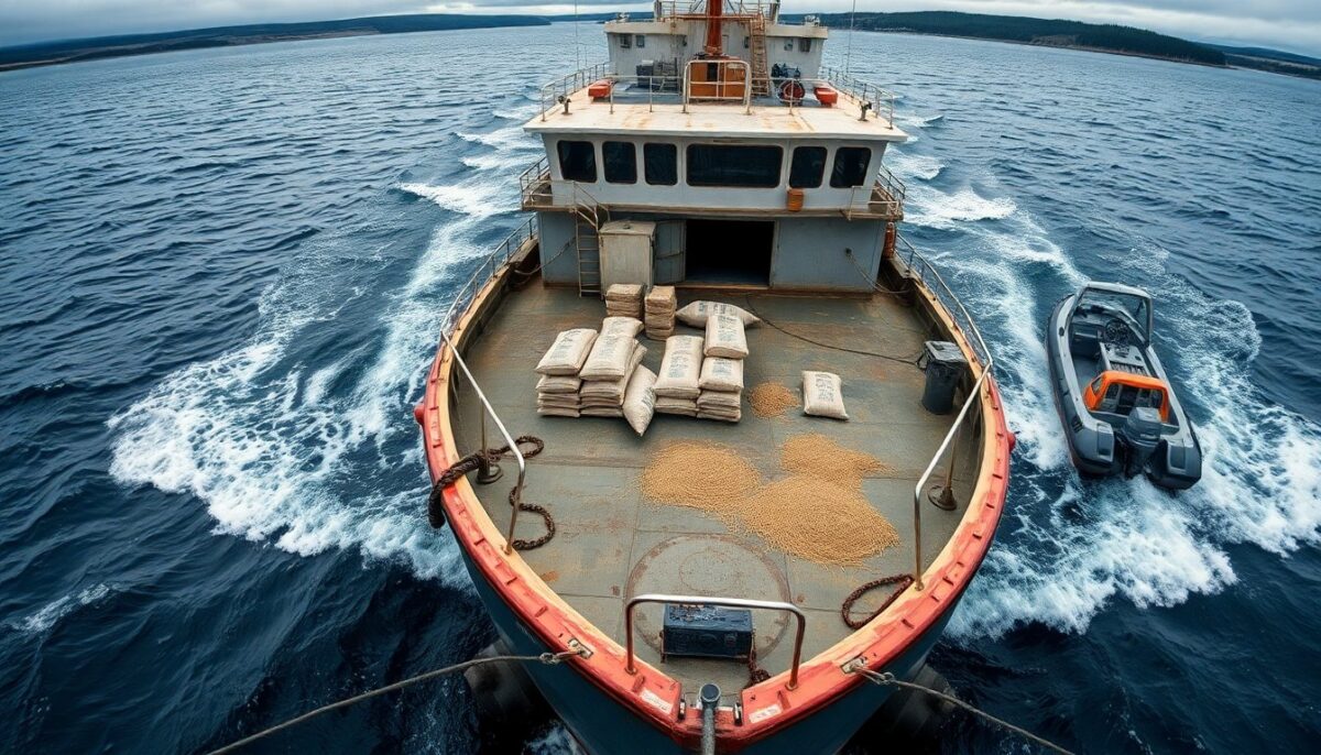 Nave Caffa fermata in Svezia: sospetti su grano ucraino e bandiera falsa