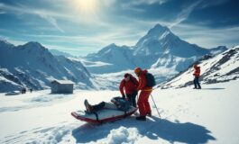 recupero sul monviso dopo la frattura di uno scialpinista operazione conclusa 1773855654 265x160