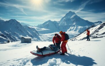 recupero sul monviso dopo la frattura di uno scialpinista operazione conclusa 1773855654 364x230