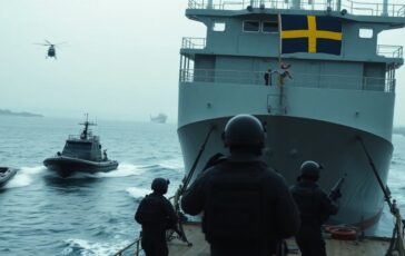 sequestro della caffa in svezia accertamenti su bandiera equipaggio e possibili violazioni 1773013394 364x230