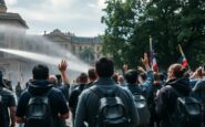 studenti in piazza a santiago reazione della polizia e tensioni sulle riforme dellistruzione 1774563821