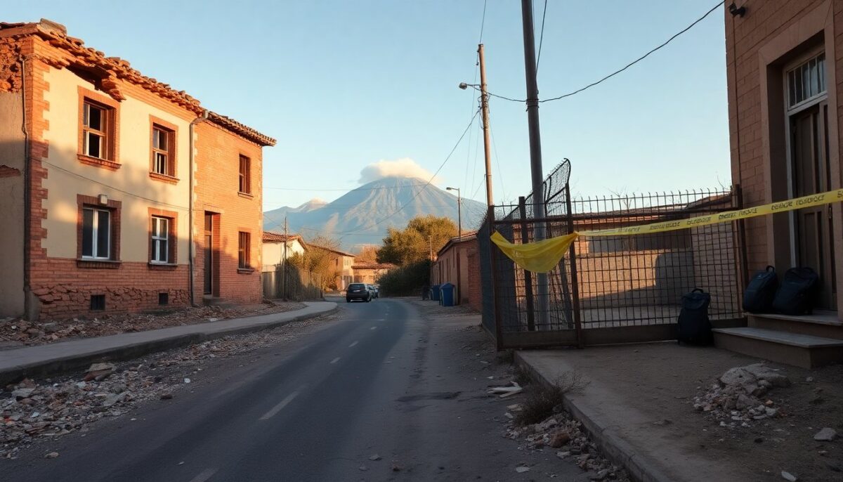 Terremoto sull'Etna di magnitudo 4.5: danni a edifici privati e scuole chiuse