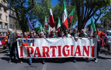 25 aprile Anpi Roma Condanniamo atto terrorista non ci lasceremo intimidire 364x230