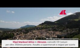 Abruzzo blackout idrico oggi e domani i lavori tolgono lacqua a 250mila persone 265x160