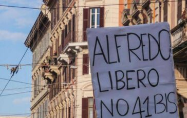 Alfredo Cospito rinnovato il 41bis per lanarchico 364x230