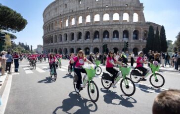 Bicinrosa torna a Roma sport e prevenzione contro il cancro al seno 364x230