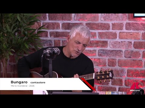 Bungaro, la magia di 'Me lo ricorderai' in versione acustica
