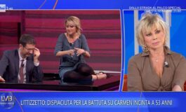Carmen Russo le scuse di Luciana Littizzetto per le battute sulla gravidanza Meglio tardi che mai 265x160