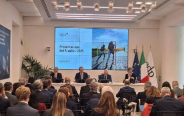 Cdp nel 2025 utile netto record di 34 mld 3 patrimonio netto a 32 mld 6 364x230
