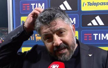 Chiedo scusa Gattuso in lacrime dopo Bosnia Italia 364x230