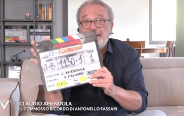 Claudio Amendola ricorda Antonello Fassari Anche lui guardera i Cesaroni da lassu 364x230