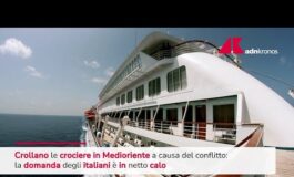 Crollano le crociere in Medio Oriente guerra spaventa gli italiani 265x160