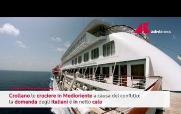 Crollano le crociere in Medio Oriente guerra spaventa gli italiani 364x230