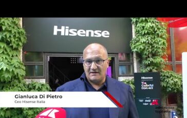 Design Week Di Pietro Hisense Italia ‘con ‘The Colorful District interagiamo con nostro 364x230