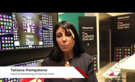 Design Week Pampalone Hisense Italia ‘nostra tecnologia Rgb offre esplosione di colori 265x160