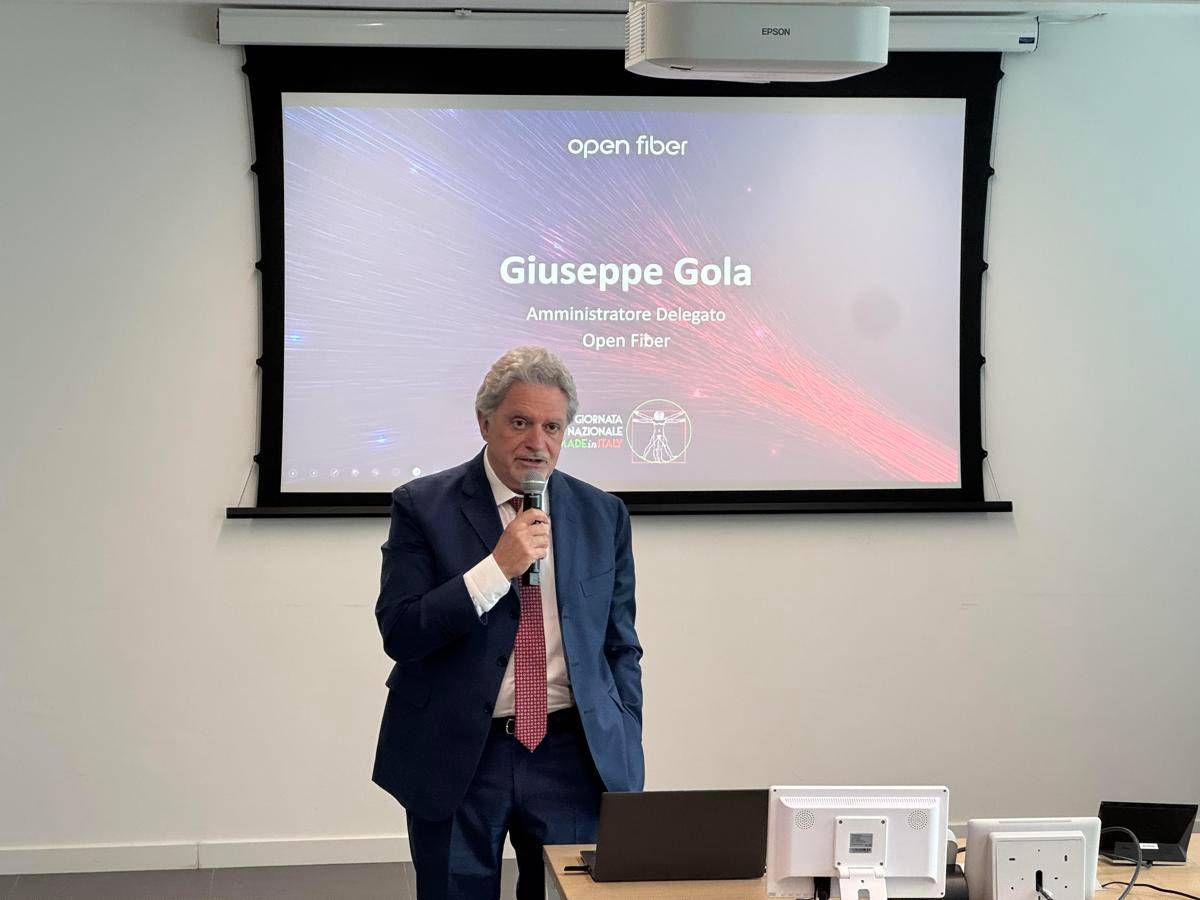 Digitale, Gola (Open Fiber): "Infrastruttura in fibra moltiplicatore di ricchezza"