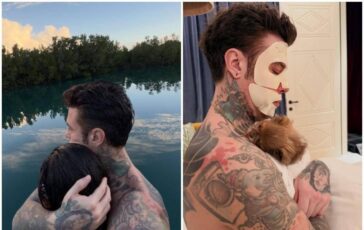 Fedez la dedica speciale alla fidanzata e. al nuovo cane 364x230