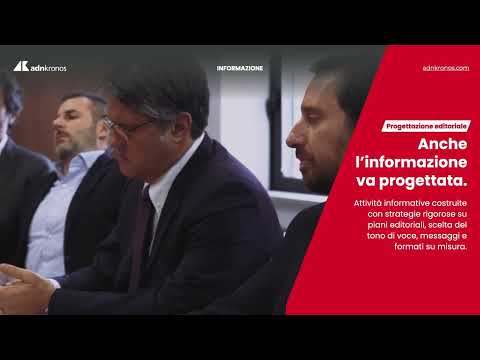 Il Gruppo Adnkronos: attività, competenze, soluzioni