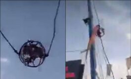 Incidente al luna park di Siviglia il cavo si spezza la cabina precipita 265x160