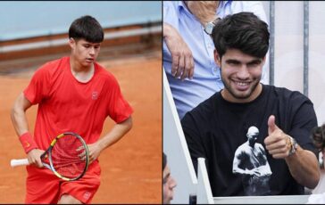 Madrid e il giorno dellaltro. Alcaraz il fratello di Carlos in campo nel torneo Under 16 364x230