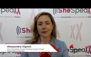 Malattia di Fabry Vignoli Chiesi GRD ‘piu consapevolezza e strumenti per donne e medici con 364x230