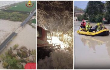 Maltempo Ciciliano La situazione piu critica sulla Ss16 sabato saro in Molise e Abruzzo 364x230