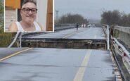 maltempo in corso le ricerche dellauto precipitata dal ponte crollato sul trigno 2