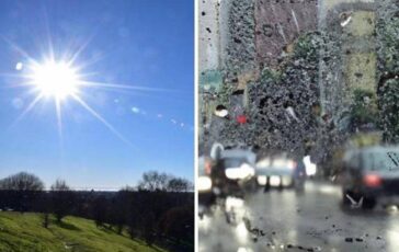 Meteo ultimi giorni con lanticiclone poi arrivano piogge e temporali 364x230