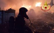 milano maxi incendio in unazienda di smaltimento di rifiuti a bollate 2