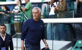 Mourinho consiglio allItalia Nazionale Andrei con Malago e Allegri 265x160