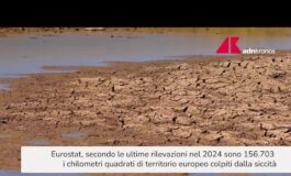 Nel 2024 la siccita ha colpito quasi 157mila chilometri quadrati di territorio Ue 265x160